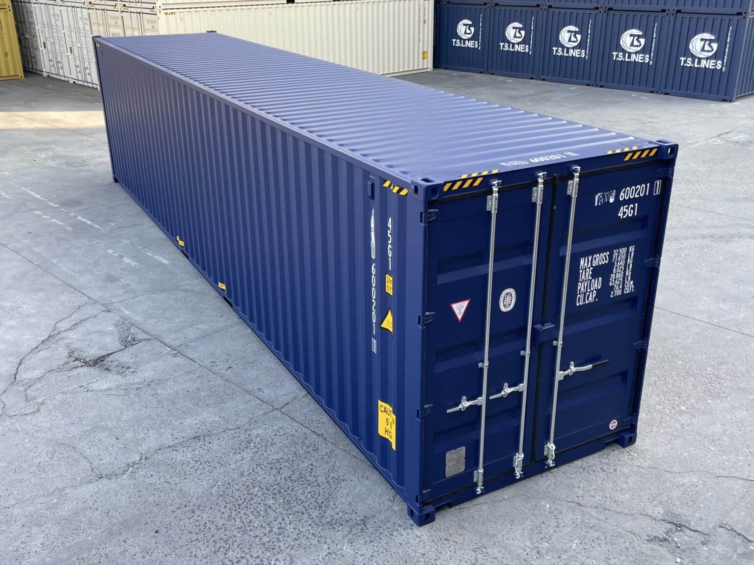 40-Fuß-High-Cube-Versandcontainer