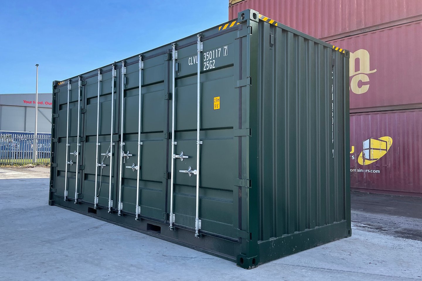 20 Fuß Open Side Container