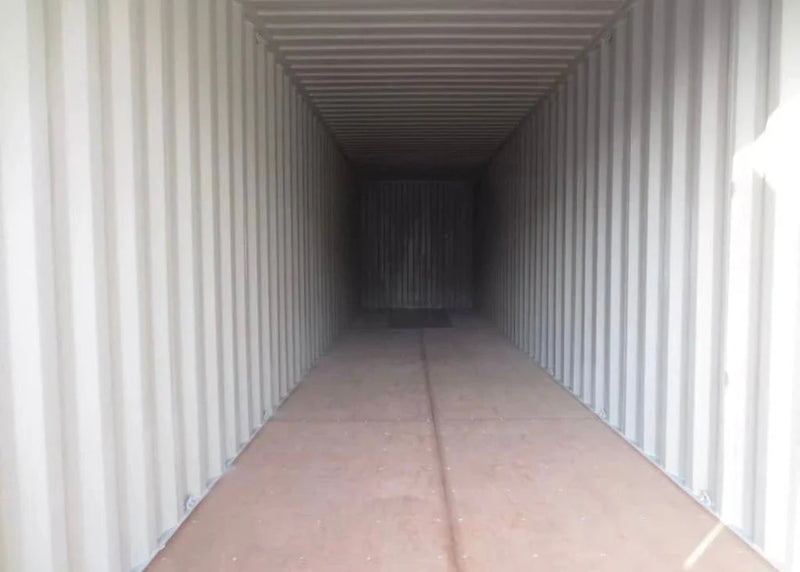 40-Fuß-weißer Versandcontainer – neu